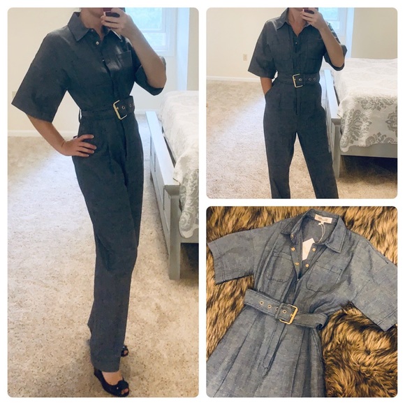 Diane Von Furstenberg linen jumpsuit - Picture 2 of 16